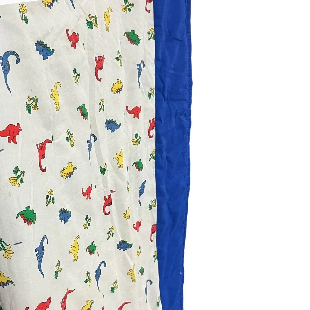 Dinosaur Patchwork‎ Twin Quilt 60x80 Colorful Kids Bedding